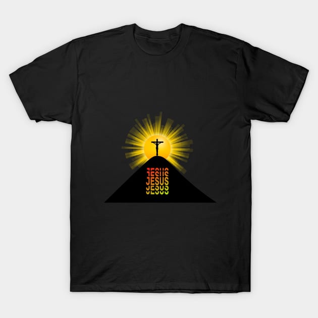 Jesus Christ, Sun of God T-Shirt by Grace Debussy